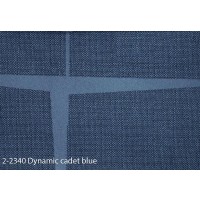 Ύφασμα γκρο ζακάρ με το μέτρο Dynamic cadet blue 2-2340