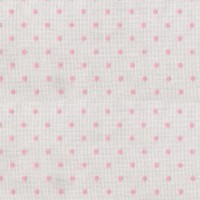 Κουρτίνα πουά ρόζ με το μέτρο Plumetti etamin pink 10 