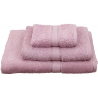 Πετσέτες μονόχρωμες ροζ Viopros Classic 
