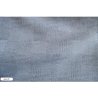 Ύφασμα ζακάρ τετράγωνα Doni 91 grey 280cm