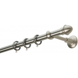 Κουρτινόξυλο Zogometal Classique Collection μονό CL0073 Φ25mm