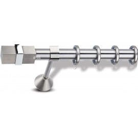 Κουρτινόξυλο μονό by Enis Riviera nickel mat 49496324