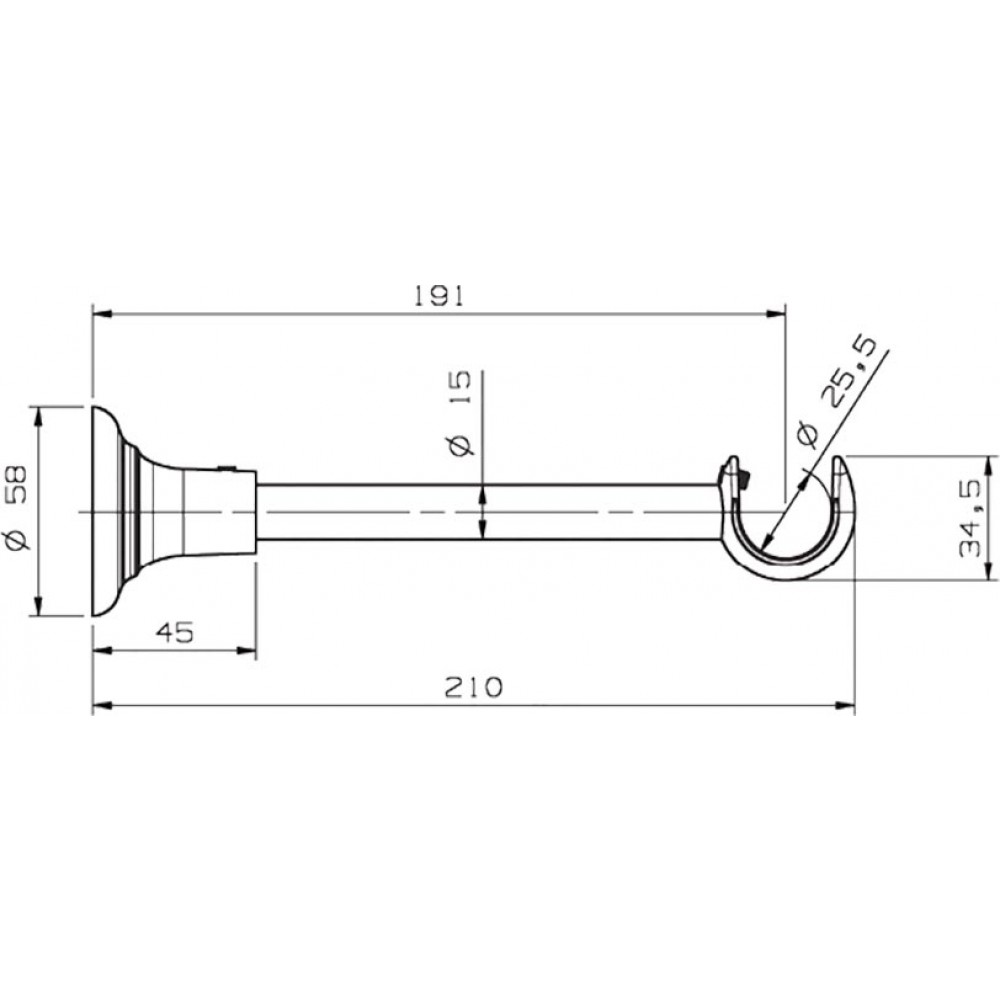 size 25mm