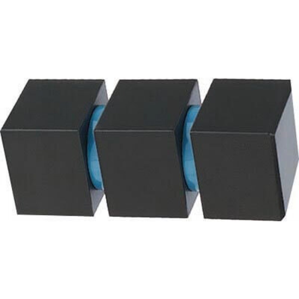Άκρα-τέρματα κουρτινόξυλων Zogometal color more 0473 off black aquamarine