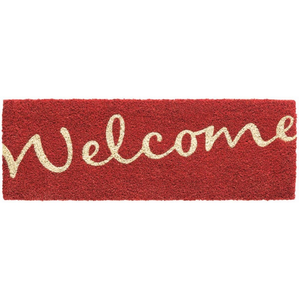 Χαλάκια εισόδου Ruco Print 720 welcome red 26x75cm