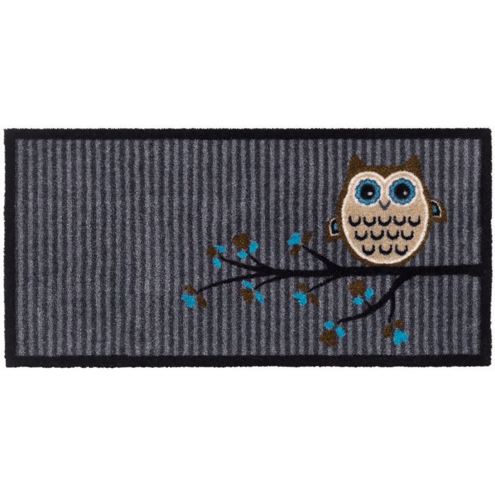 Χαλάκια εισόδου Vision 624 owl on tree grey 627 40x80cm
