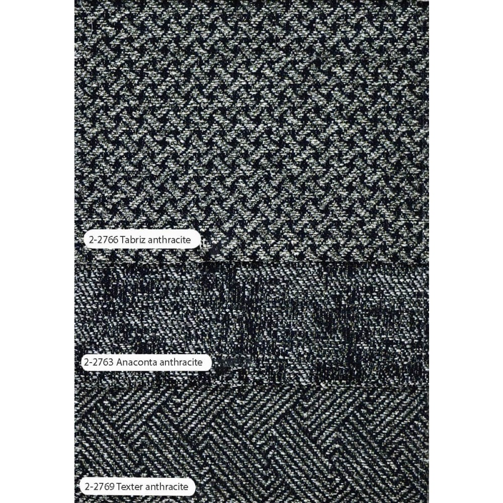Υφάσματα ζακάρ με το μέτρο Anaconda anthracite 1973