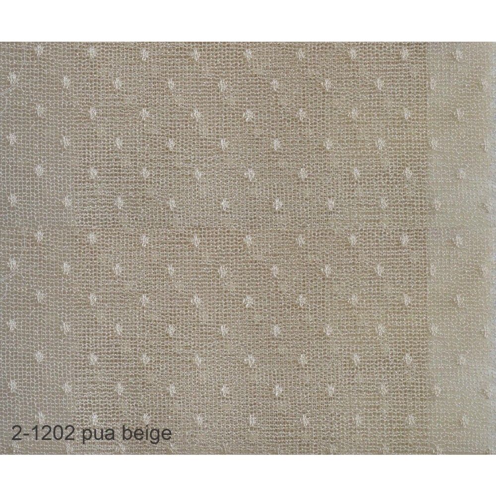 Κουρτίνα δαντέλα πουά με το μέτρο 2-1602 Beige
