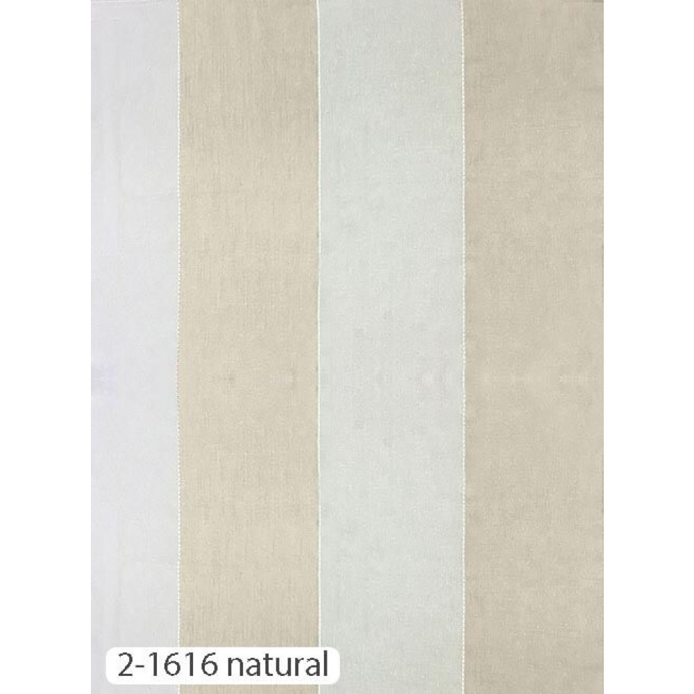Κουρτίνα ριγέ Charm natural 2-1616 300cm 5871