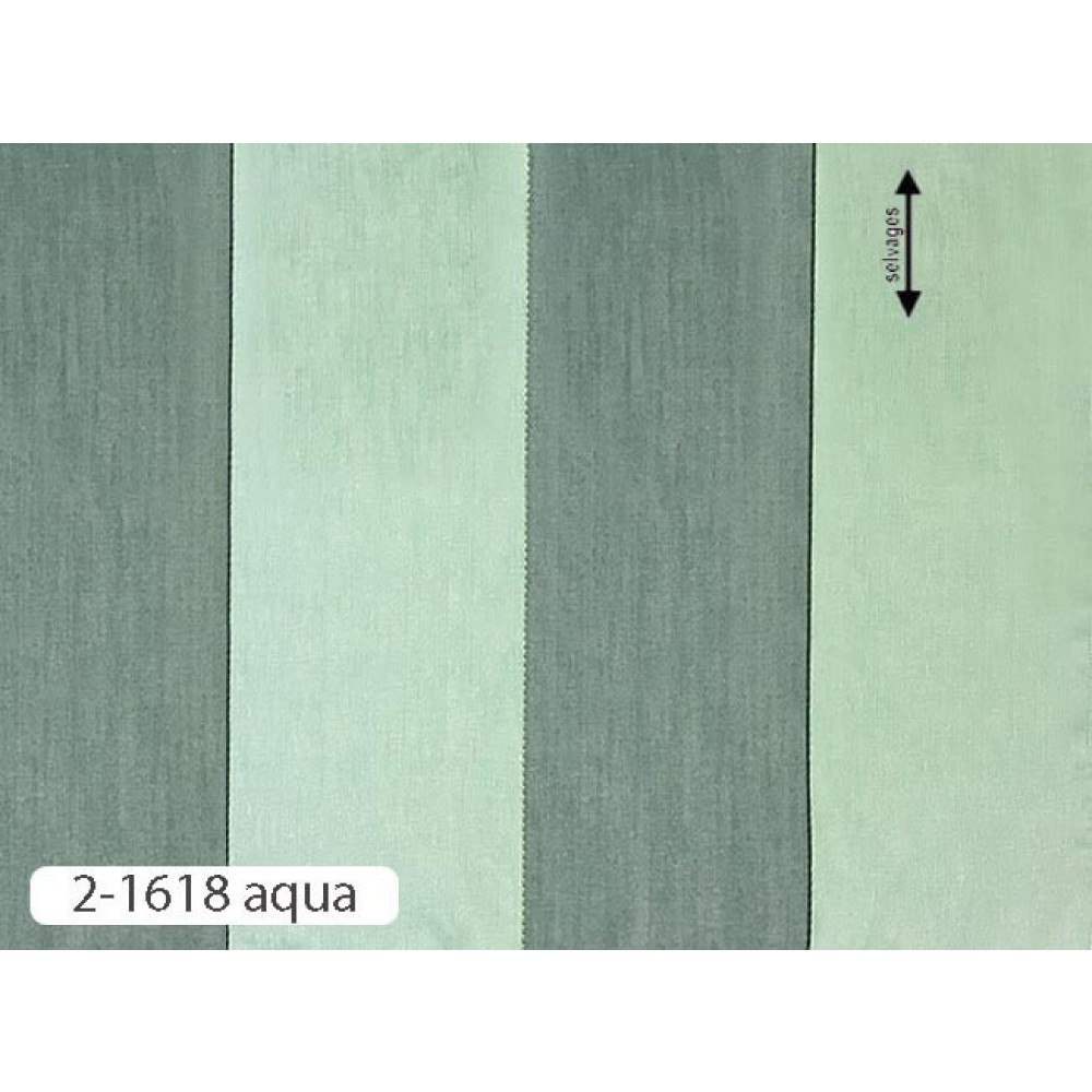 Κουρτίνα ριγέ Charm aqua 2-1618 300cm 5871