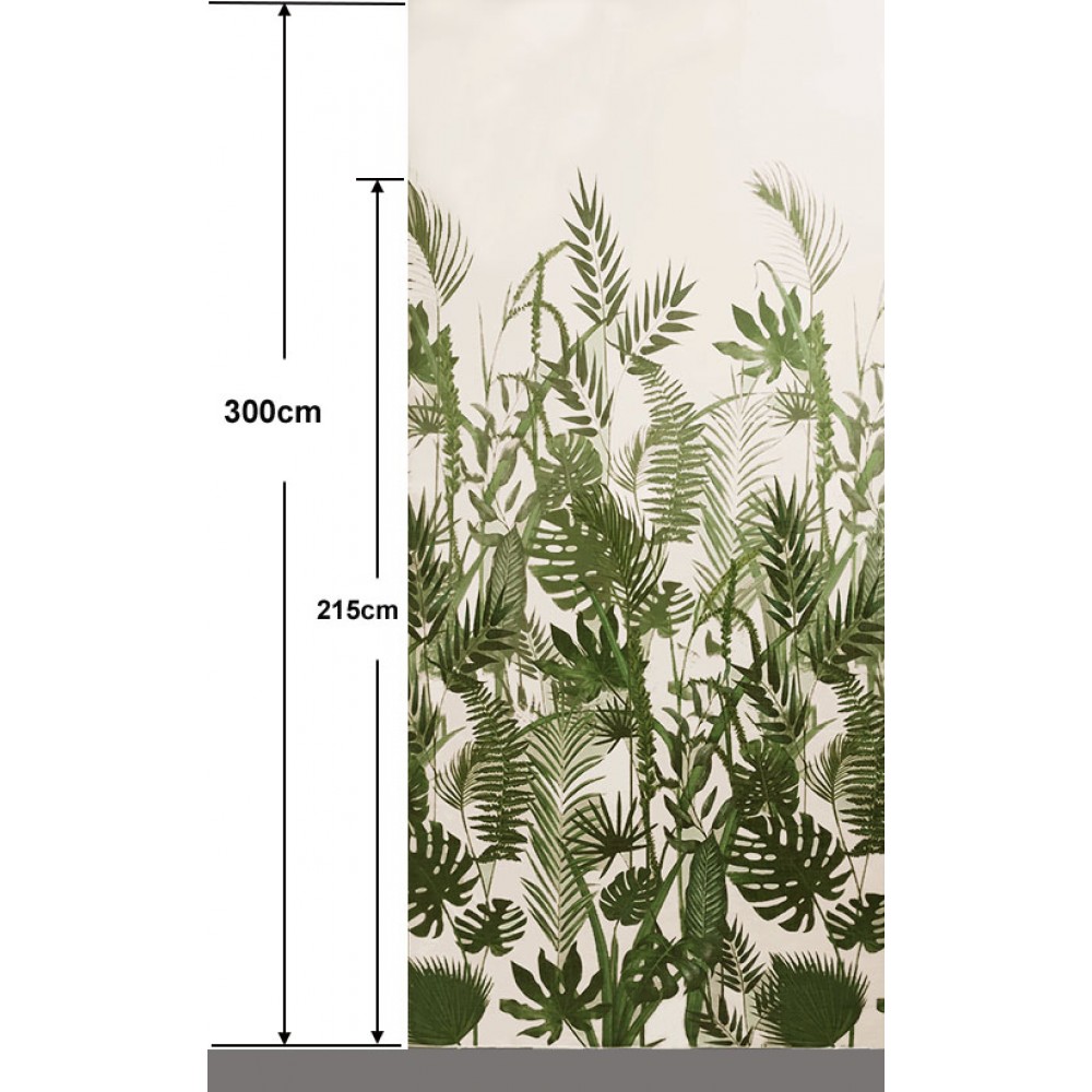Κουρτίνα εμπριμέ 2-2621 Seychelles olio_1