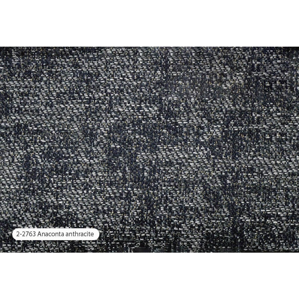 Ύφασμα ζακάρ 2-2763 Anaconda anthracite με το μέτρο_1