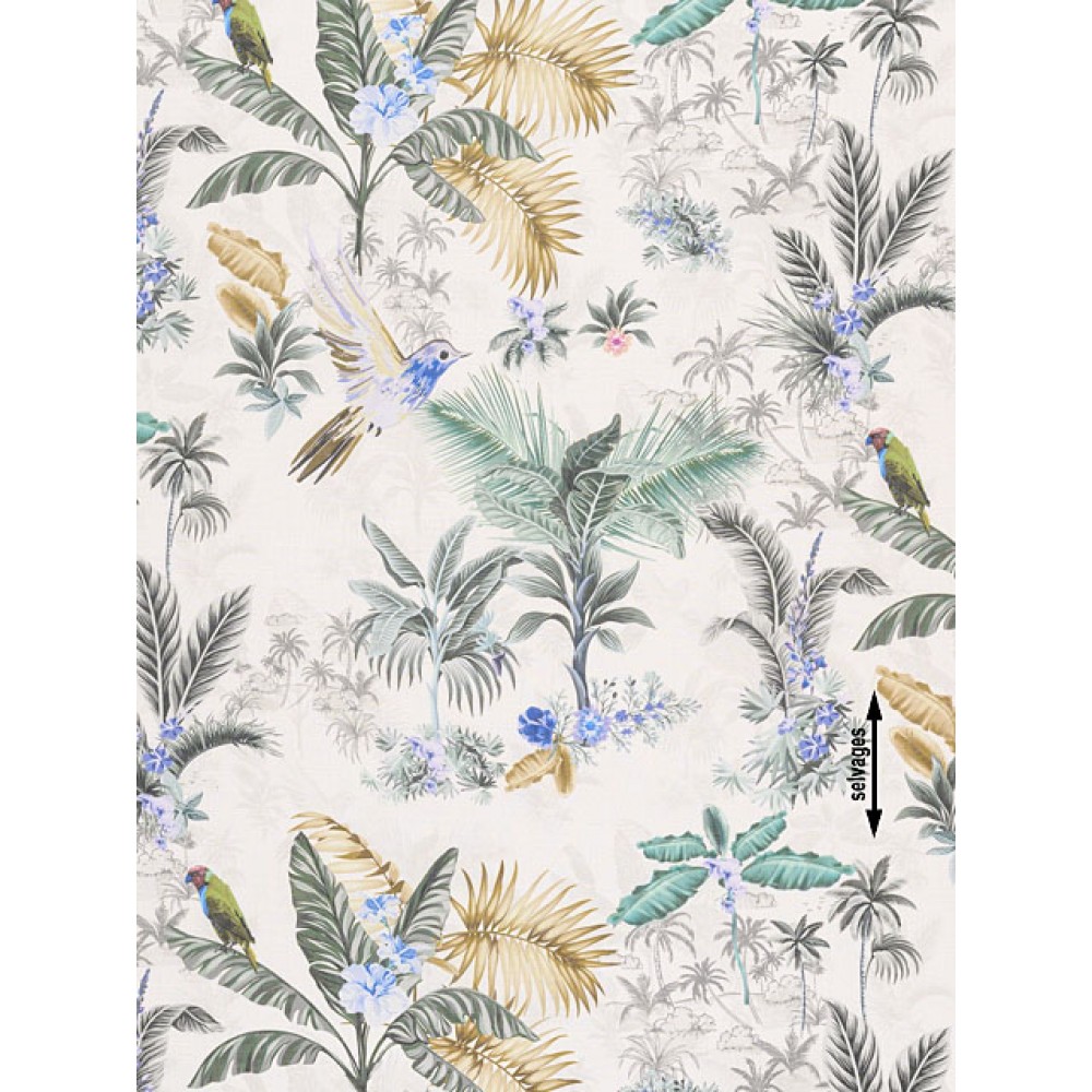 Ύφασμα σταμπάτο Exotique lila 2-3937