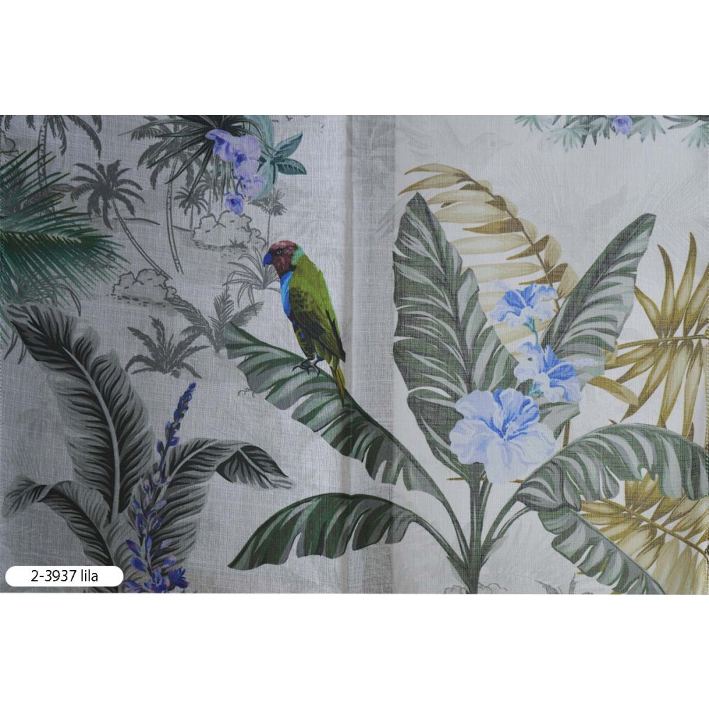 Ύφασμα σταμπάτο Exotique lila 2-3937