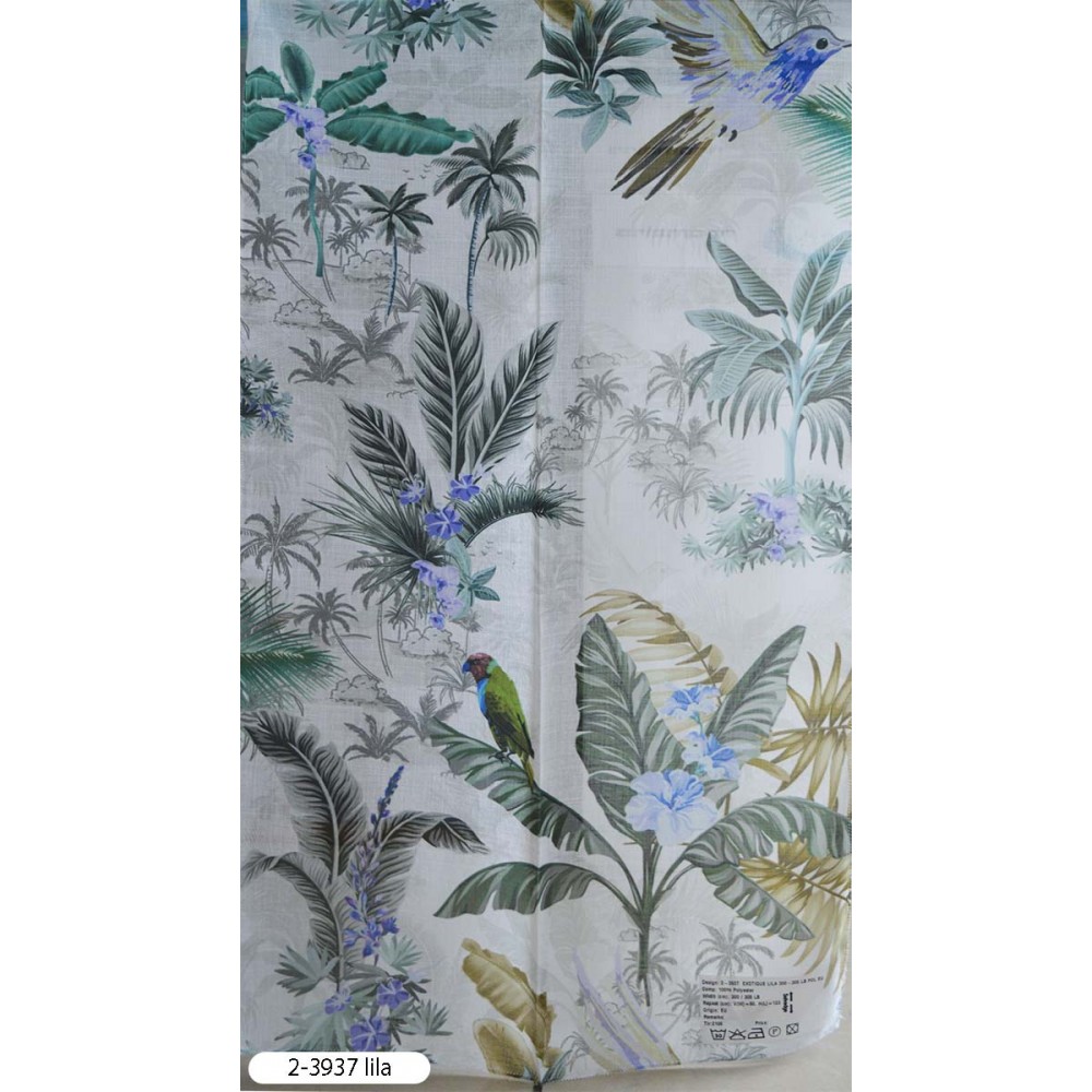 Ύφασμα σταμπάτο Exotique lila 2-3937
