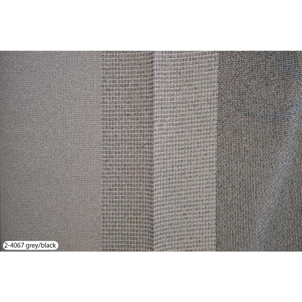 Κουρτίνα ριγέ Simplicity grey-black 2-4067