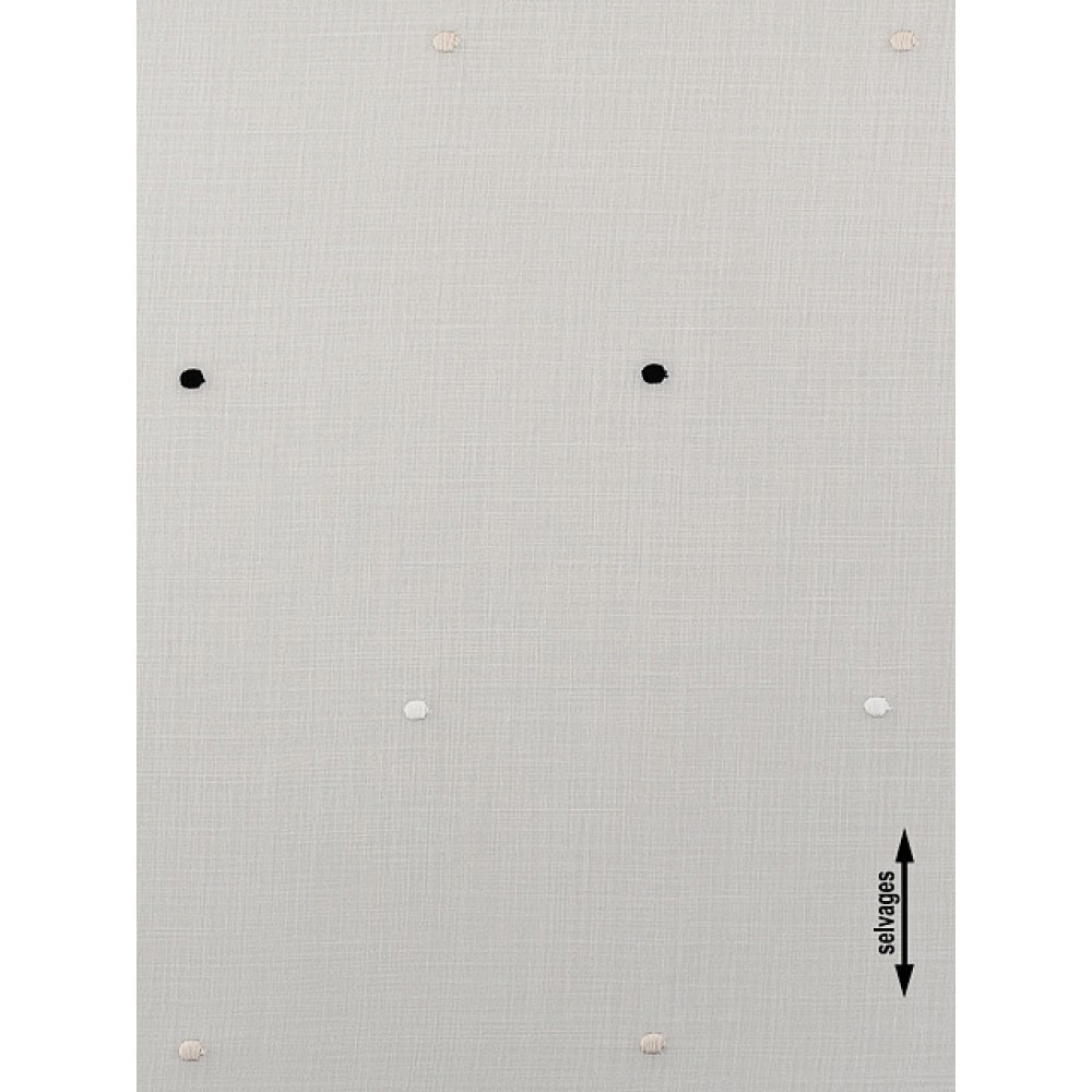 Κουρτίνες με το μέτρο ημιδιάφανες Atelier black 2-4130