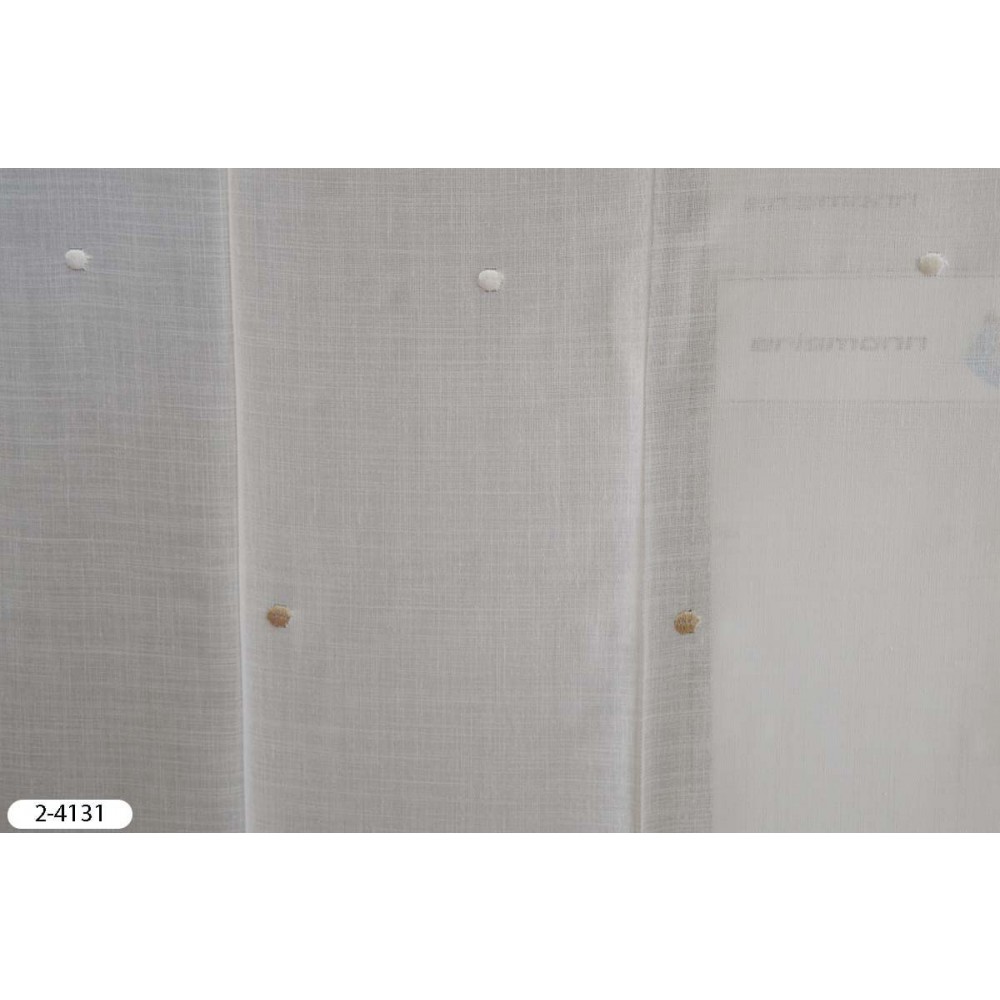 Κουρτίνες με το μέτρο ημιδιάφανες Atelier natural 2-4131
