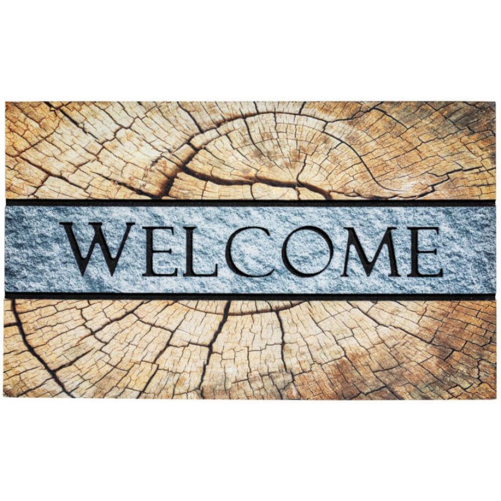 Χαλάκια εισόδου Ecomat 010 welcome grain 45x75cm