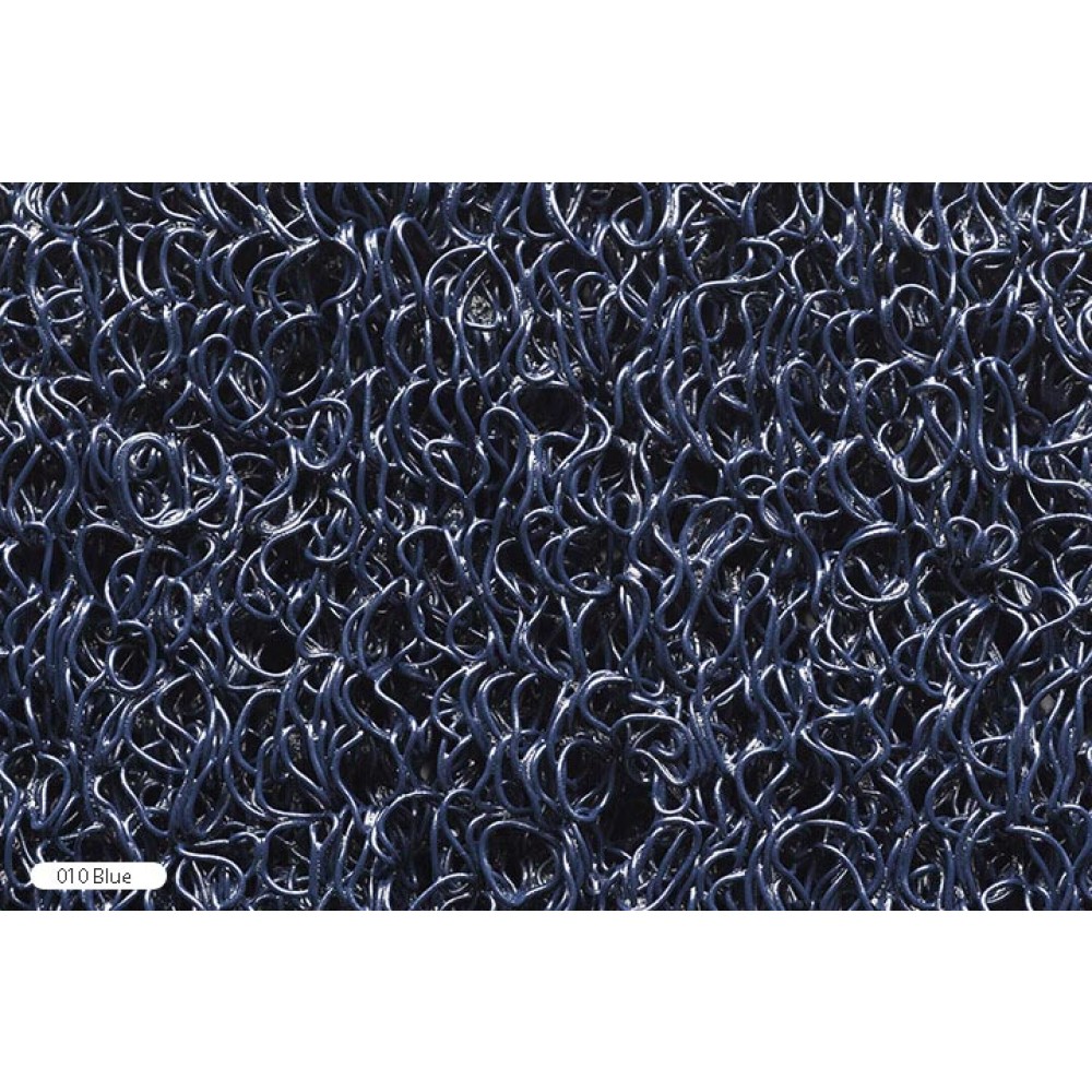 Επαγγελματικά ταπέτα εισόδου Curly 010 blue
