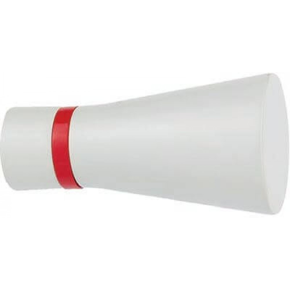 Άκρα-τέρματα κουρτινόξυλων Zogometal color more 4110 ice white red