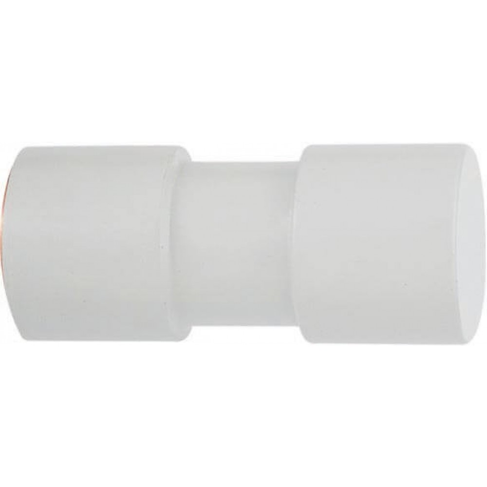 Άκρα-τέρματα κουρτινόξυλων Zogometal architect 4142 white soft touch