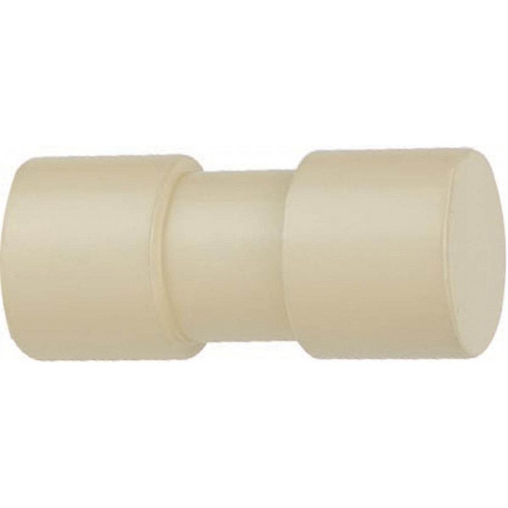 Άκρα-τέρματα κουρτινόξυλων Zogometal color more 4142 ivory