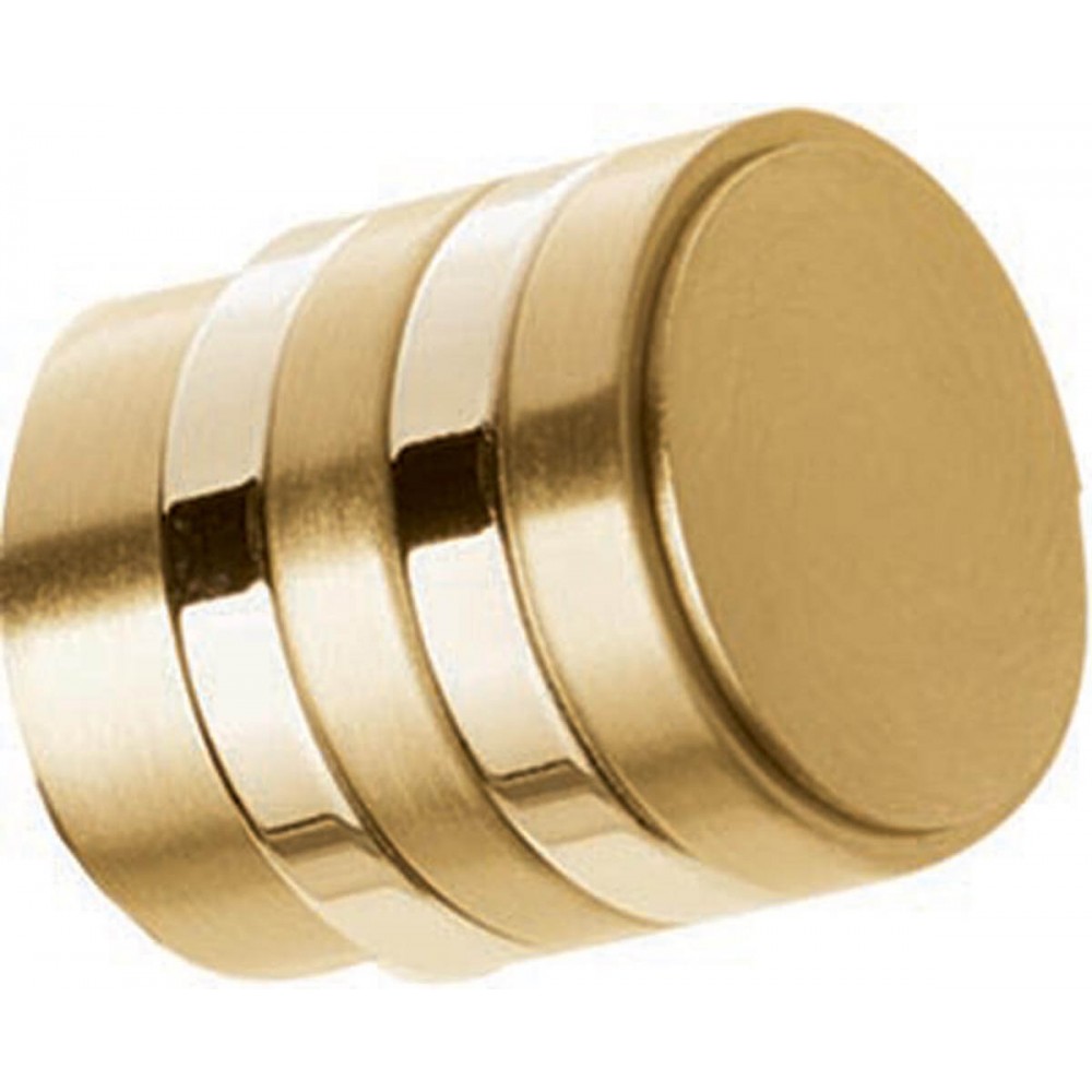 Άκρα-τέρματα κουρτινόξυλων Zogometal 4143 Φ25mm oro mat 
