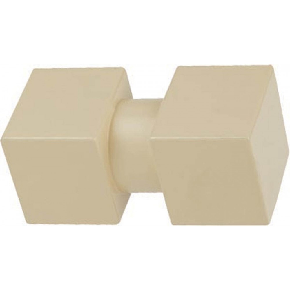 Άκρα-τέρματα κουρτινόξυλων Zogometal color more 4144 ivory