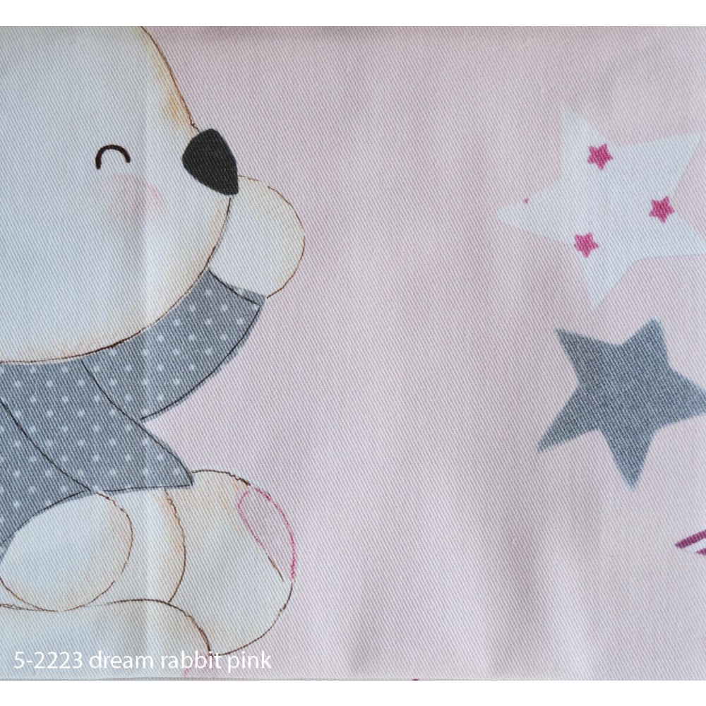 Ύφασμα Dream rabbit pink 5-2223