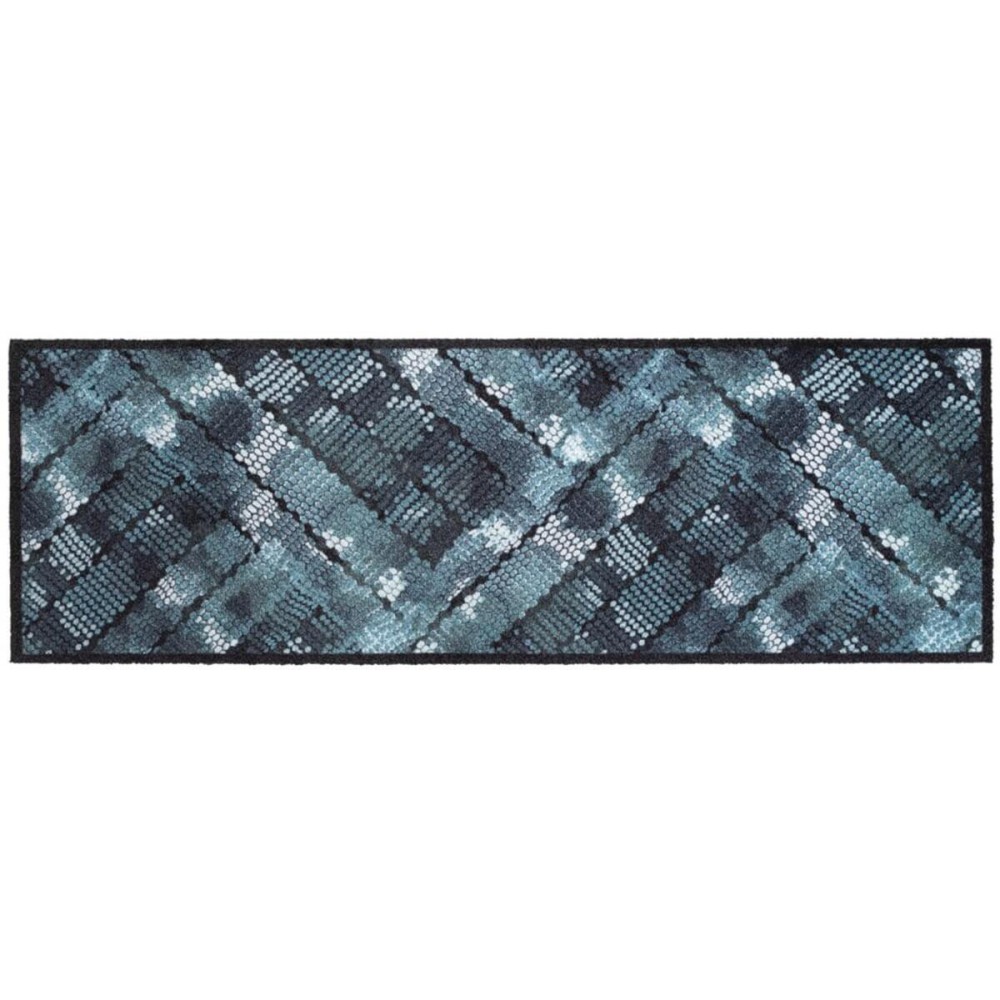 Χαλάκια κουζίνας Prestige 008 blue texture 50x150cm