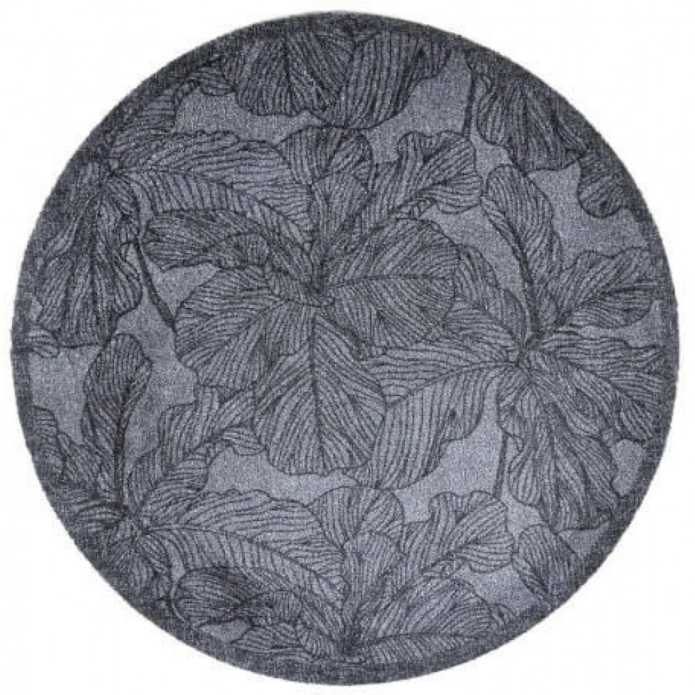 Χαλάκια στρογγυλά Universal 115 floral anthra Φ 100cm