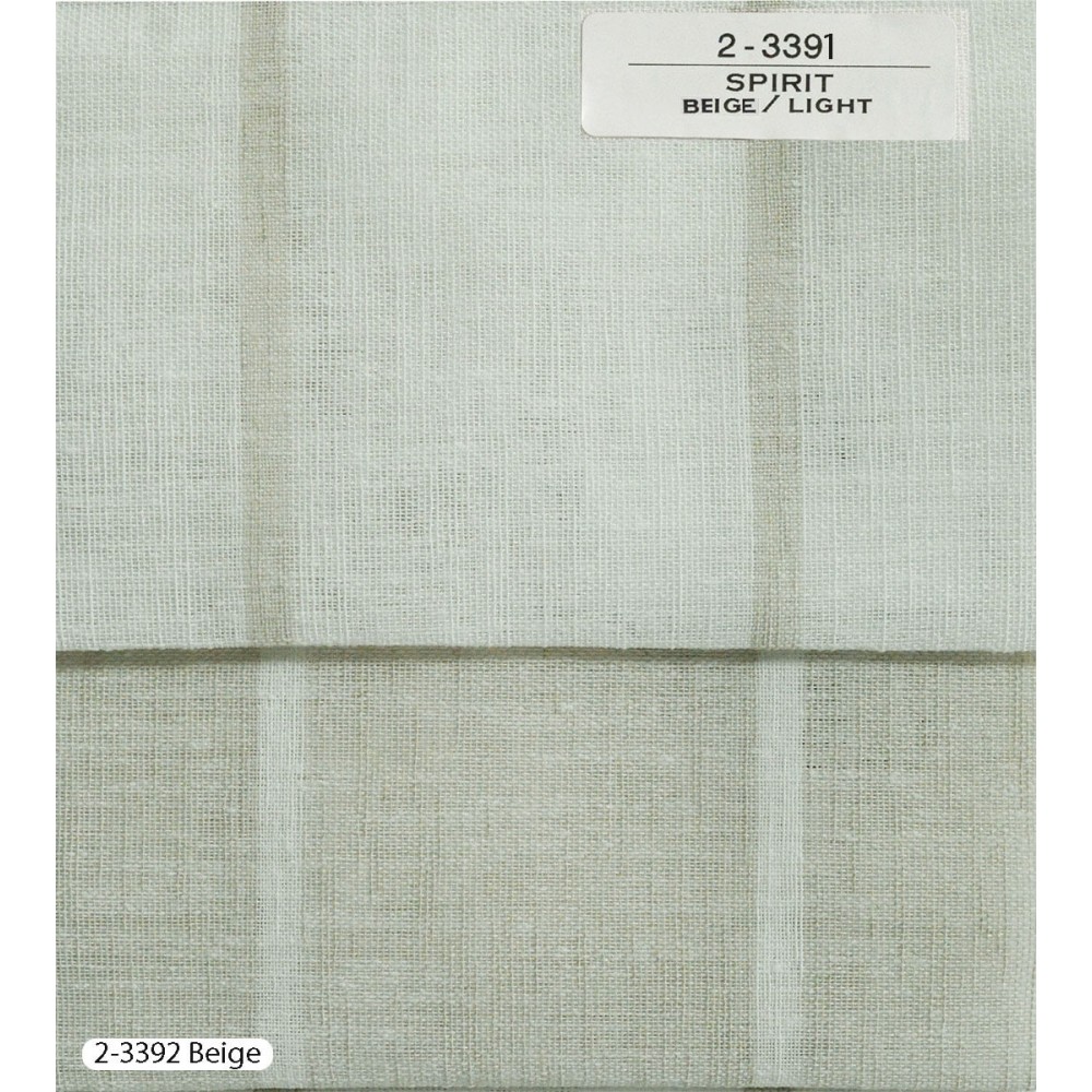Κουρτίνα ριγέ Spirit 2-3392 Beige με το μέτρο