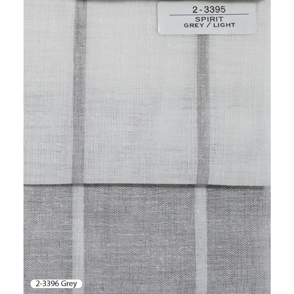 Κουρτίνα ριγέ Spirit 2-3396 Grey με το μέτρο