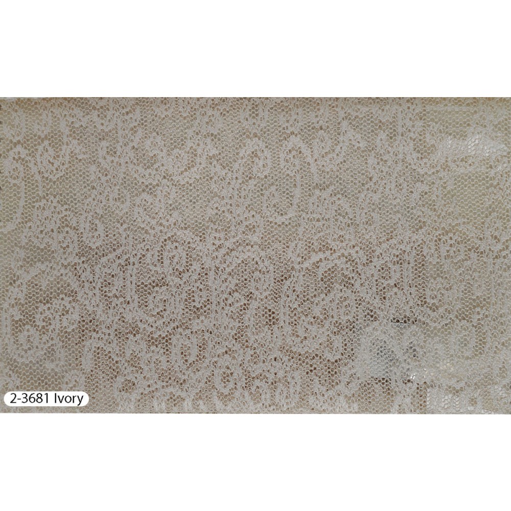 Κουρτίνα δαντέλα Ornella 2-3681 Ivory με το μέτρο