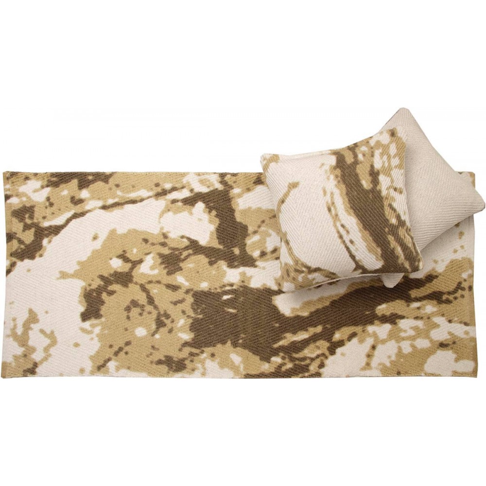 Πατάκια 100% Cotton Rugs Ideas Viopros Σχ.3050 μπεζ