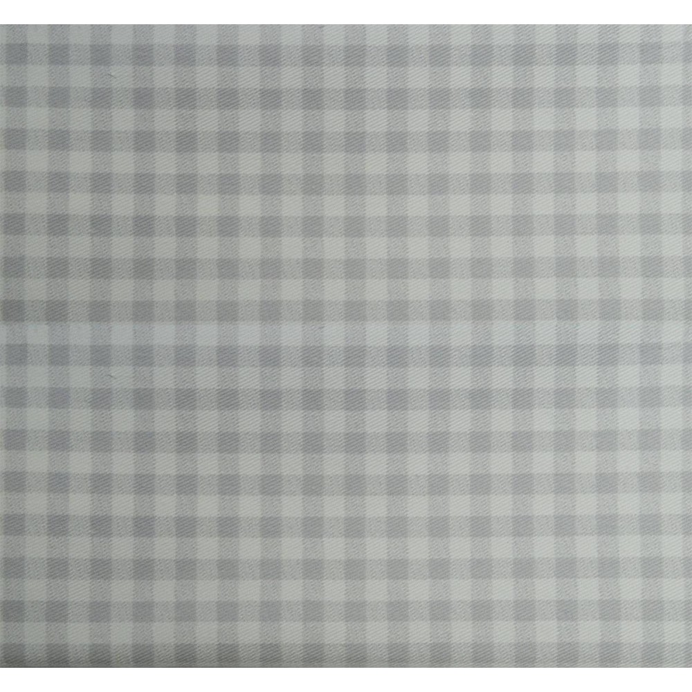 Ύφασμα βαμβακοσατέν καρώ grey check 5-2011
