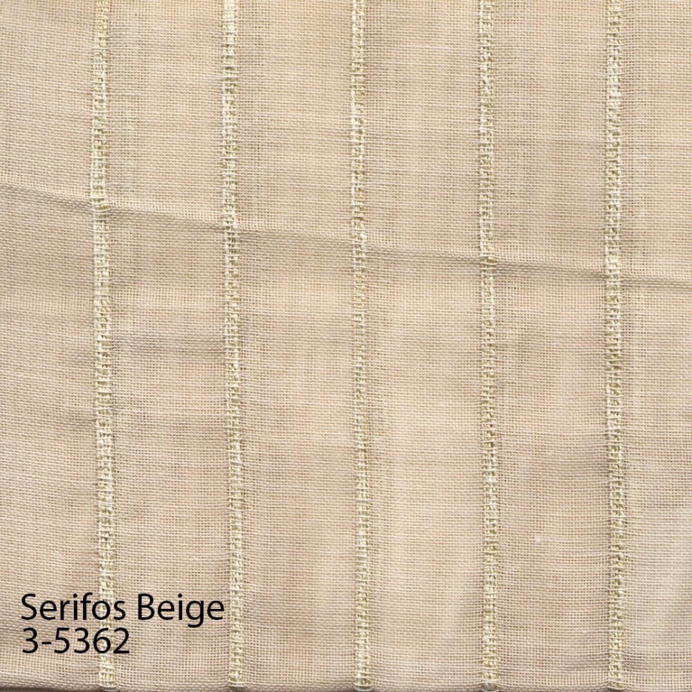 Κουρτίνα Serifos beige με το μέτρο