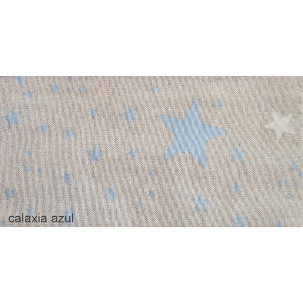 Ύφασμα με το μέτρο Estampada Galaxia azul