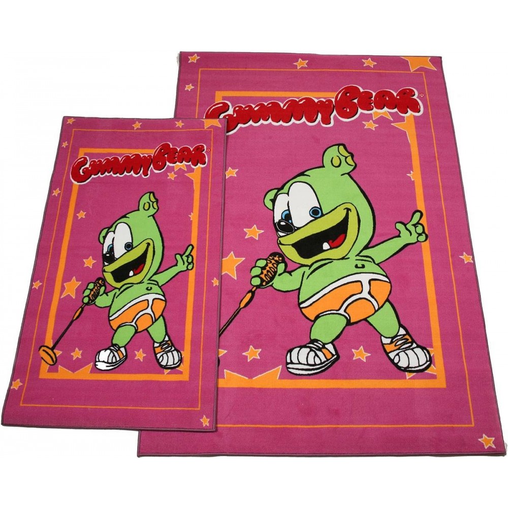 Χαλιά παιδικά Gummy bear 140x200cm Viopros φούξια