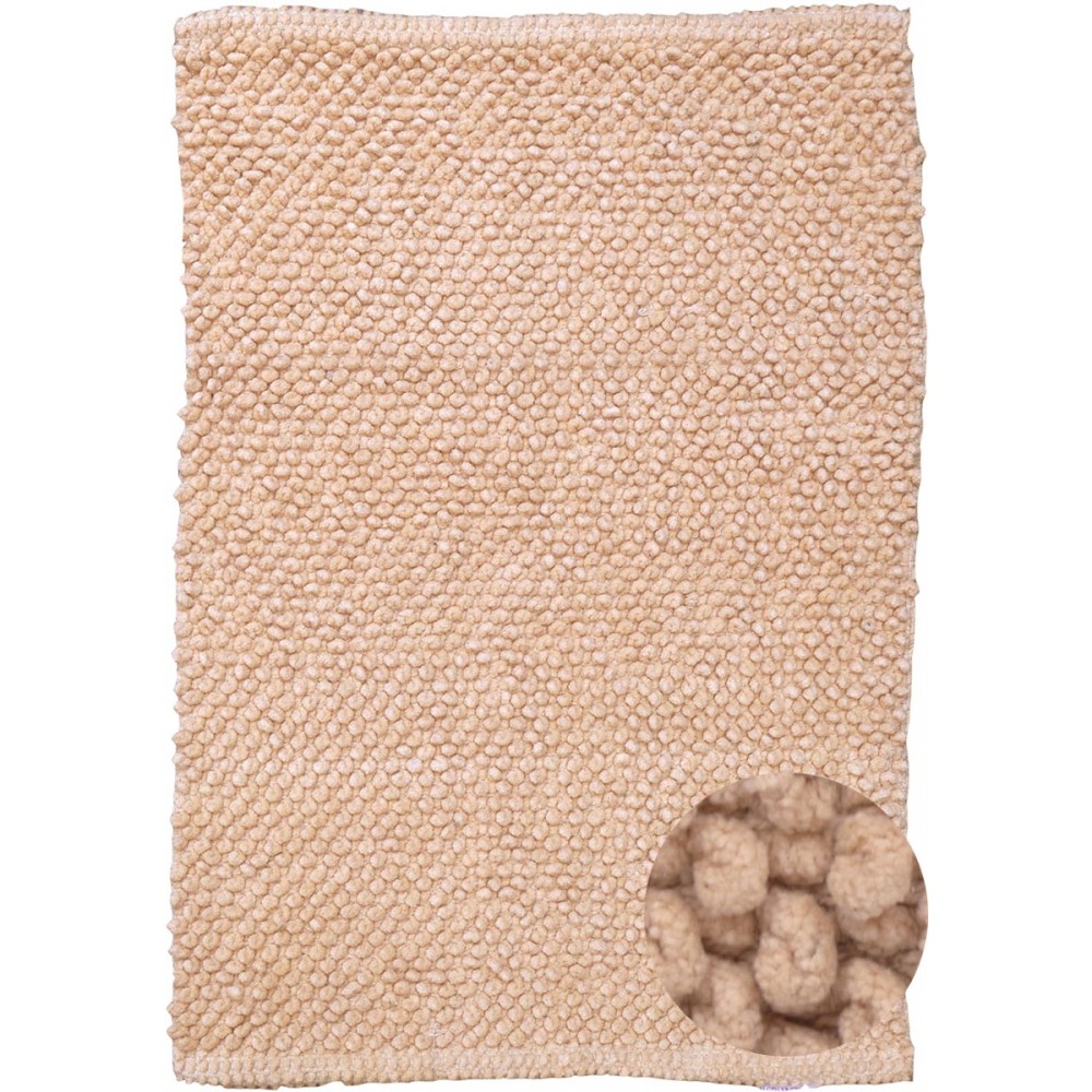 Πατάκια μπάνιου 100% Cotton Bathmats Ideas Viopros Σχ. Πον-πον 50x80 μπεζ