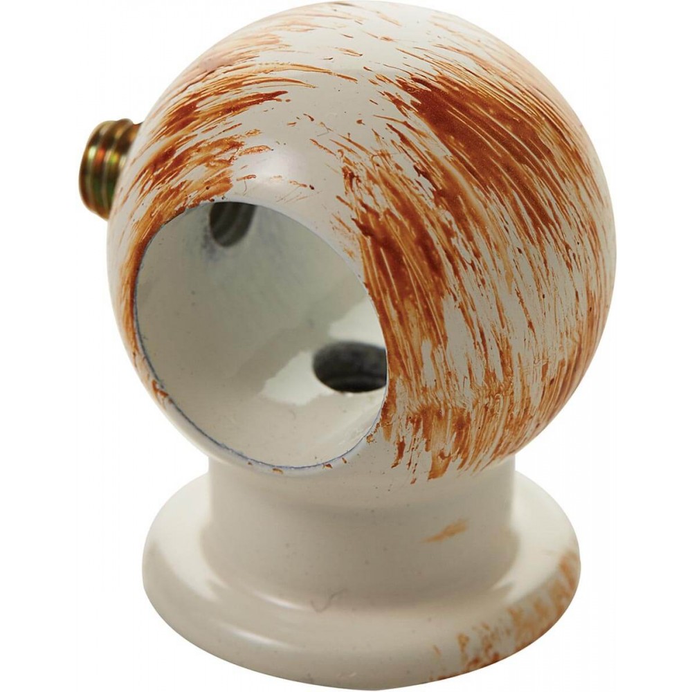 Δακτυλίδι διπλού σιδηρόδρομου 0027 cream patine copper