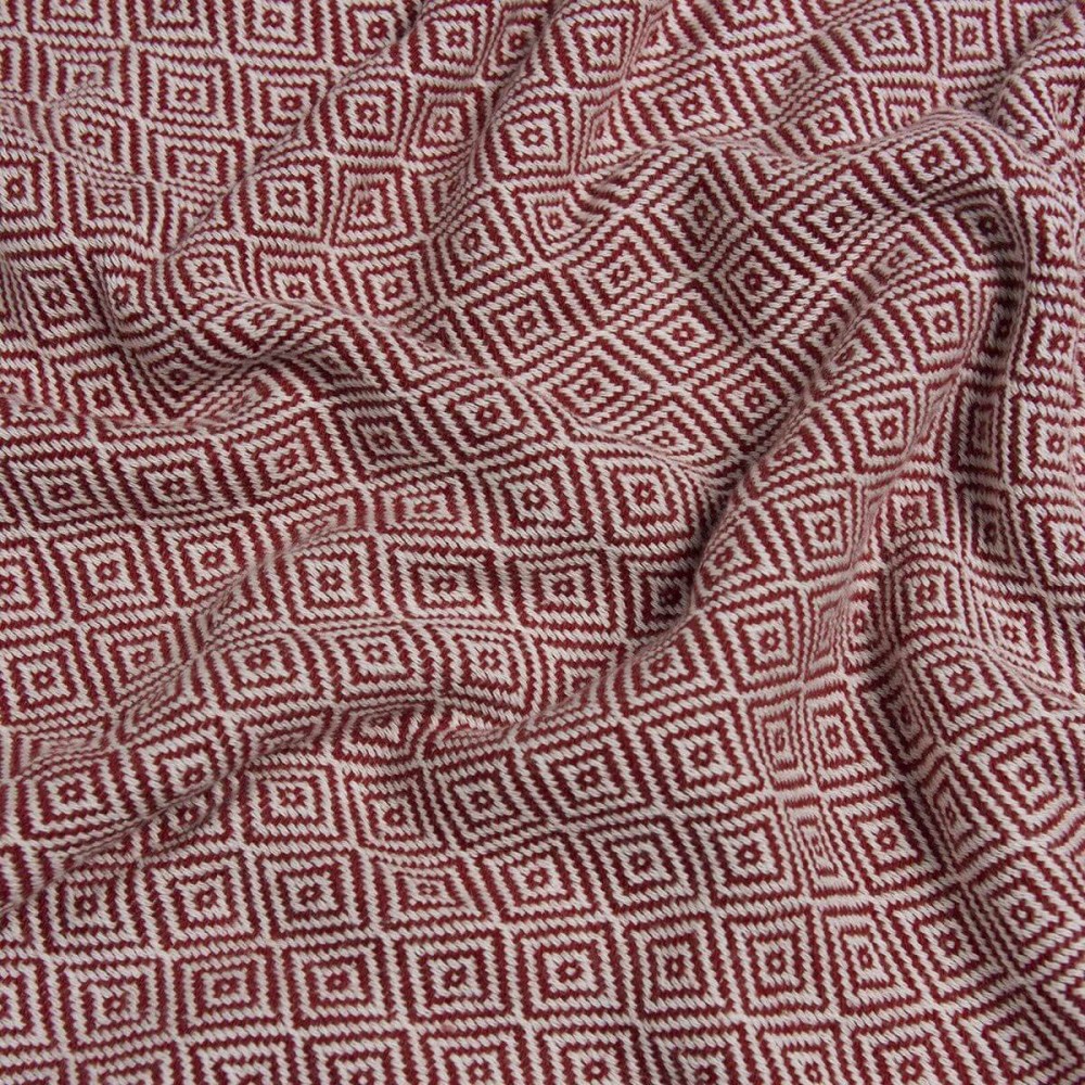 Πετσέτες παρεό με κρόσσια Summer Bordeaux Viopros 100x180