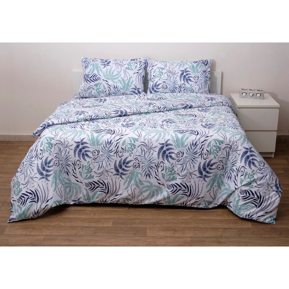 Πάπλωμα υπέρδιπλο τυπωτό 220x240 Viopros Basic Collection 826