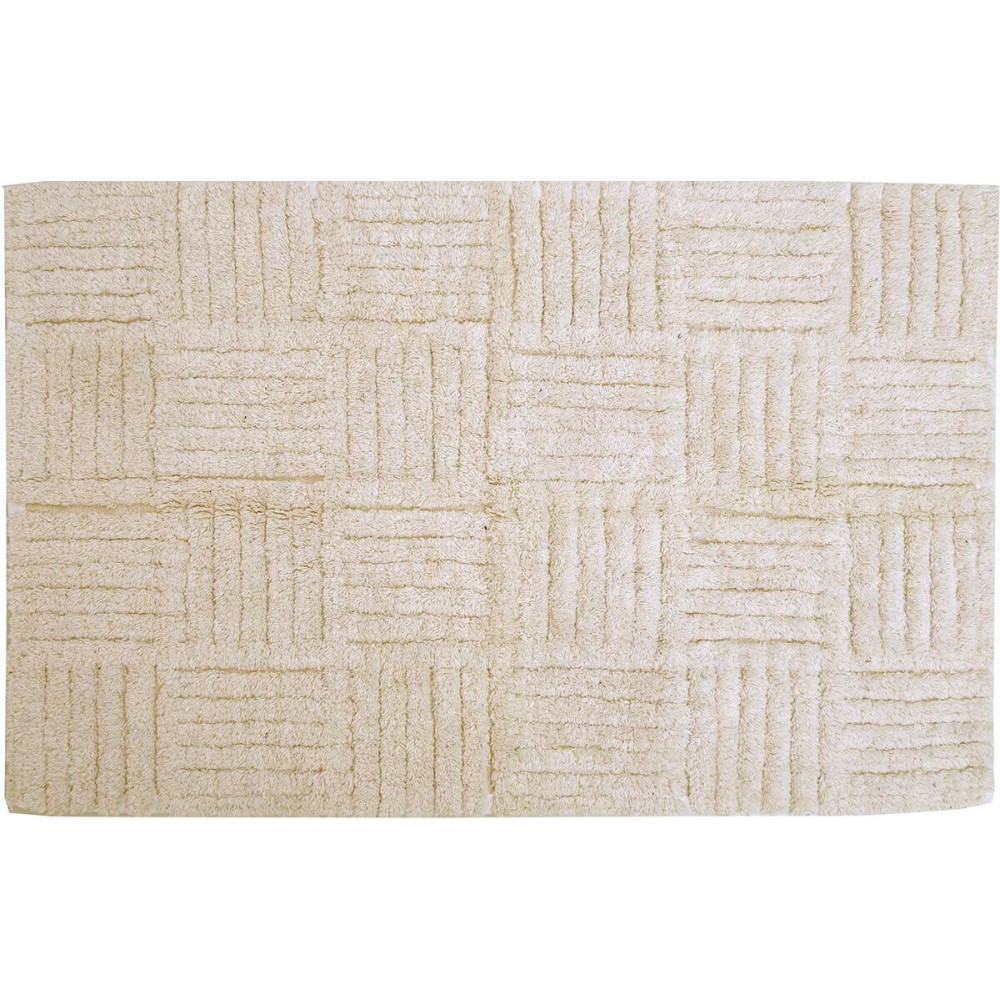 Ταπέτο μπάνιου Anna Riska Domino εκρού 50x80