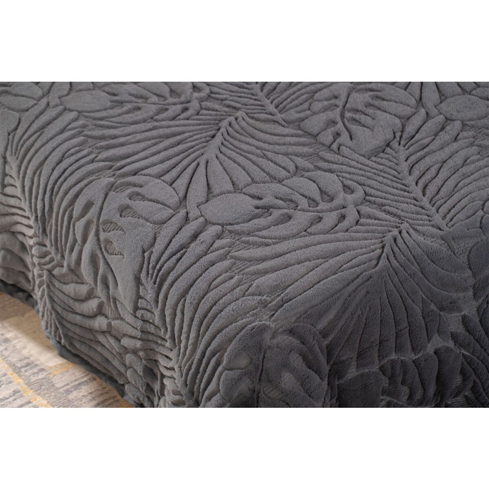Κουβερτοπάπλωμα υπέρδιπλο AnnaRiska 220x240 Lucia 4-Grey_1