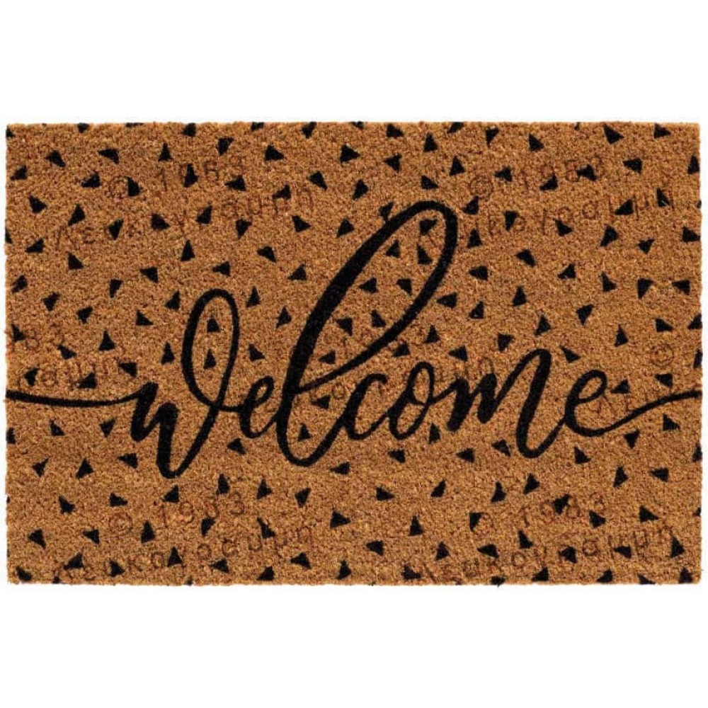 Χαλάκια εισόδου E-Coco 027 Welcome Triangles 40x60cm