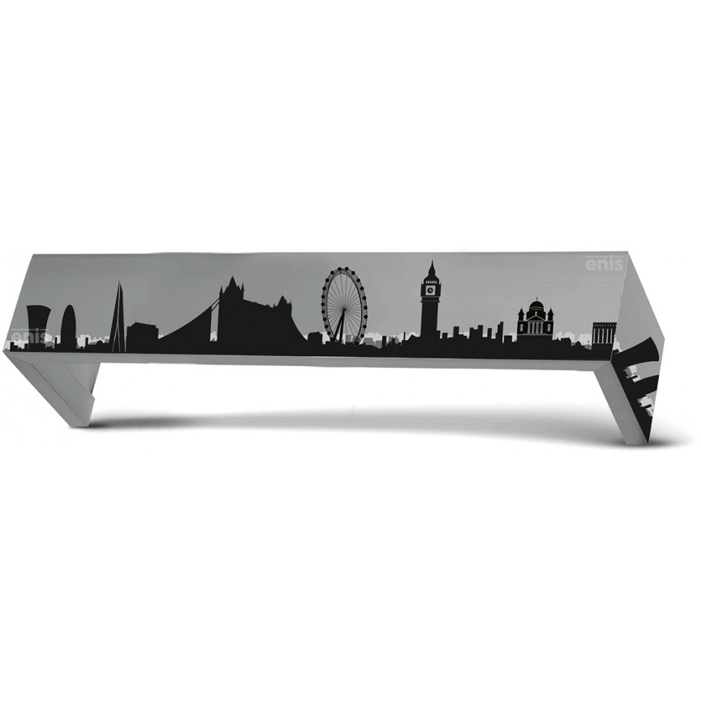 Κουρτινόξυλο μετώπη αλουμινίου London by Enis ΜΕ 237