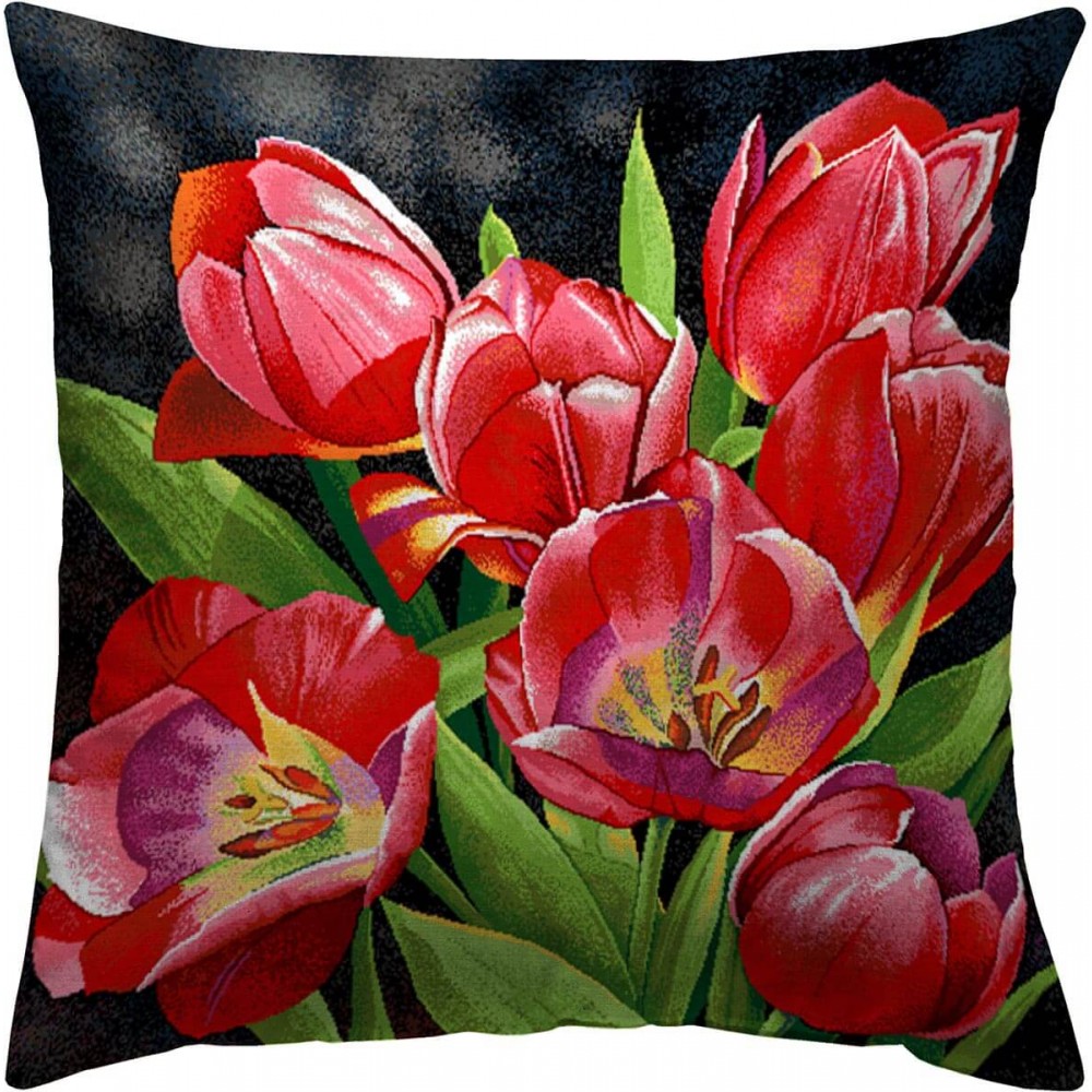 Διακοσμητικά μαξιλάρια Άνθη Kiss 120 45x45cm 