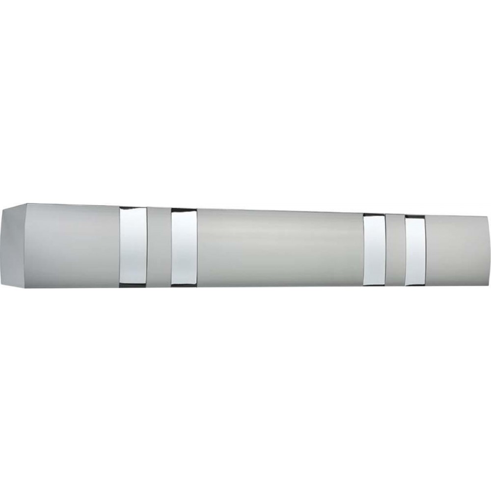 Κουρτινόξυλο μετώπη αλουμινίου inox - chrome Anartisi MA63